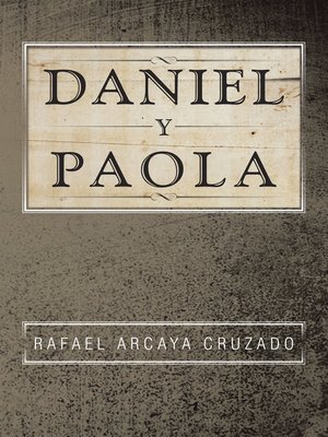 cover image of Daniel Y Paola